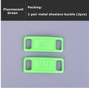 2pcs/pair Shoelace Buckle Metal Shoelaces AF1 Shoelaces Buckle Accessories Metal Lace Lock DIY Sneaker Kits Metal Lace Buckle