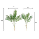 Multiple Green Large Artificial Palm Tree Plastic Plants Garden Home Outdoor Decorations Scutellaria Tropical Tree Fake Plants
