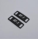 2pcs/pair Shoelace Buckle Metal Shoelaces AF1 Shoelaces Buckle Accessories Metal Lace Lock DIY Sneaker Kits Metal Lace Buckle