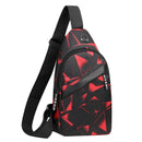 Men Anti Theft Chest Bag Shoulder Bags USB Charging Crossbody Package School Short Trip Messengers Bags Men&