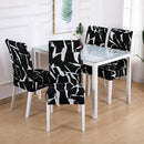 Spandex Chair Cover Stretch Home Dining Elastic Floral Print Chair Covers Multifunctional Spandex Elastic Cloth Universal Size