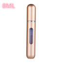 5ML/8ML Mini Small Perfume Refillable Bottle Portable Aluminum Atomizer Travel Refill Perfume Spray Bottle Cosmetic Container