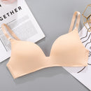 Sexy No Wire Push Up Underwear Women Seamless Bra Girls Students Breathable Thin Bras Female&