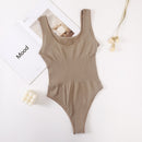 Body Shapers Women Bodysuit Tummy Control Shapewear Slimming Bodyshaper Fashion Tanks Sexy Thong G-String Female Slim Jumpsuit