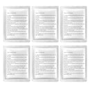 PUTIMI 6packs Exfoliating Foot Mask Feet Peeling Mask Spa Socks Smooth Dead Skin Remover Moisturizing Whitening Foot Mask