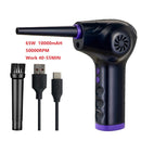Compressed Air Duster For Computer Keyboard PC Car Clean 51000 RPM USB Charging Portable Electric Dedusting Wireless Air Blower