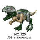 Jurassic Dinosaurs Building Blocks Indominus Rex DIY Tyrannosaurus Action Figure Models Children Toys Animals Gifts