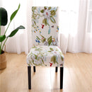 Spandex Chair Cover Stretch Home Dining Elastic Floral Print Chair Covers Multifunctional Spandex Elastic Cloth Universal Size