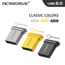 New Super Mini metal usb flash drive 16/32 GB Tiny Pendrive Memory Stick 64gb 128gb Storage Device WaterProof u disk