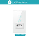 Tuya Wifi Smart Brazil Switch Plug Zigbee Smart Brazil Socket Smart Life Brazil Outlet With Power Monitor For Alexa Google Home