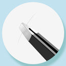 Stainless Steel Eyebrow Tweezers Black Flat Hairs Puller Beauty Makeup Tool пинцет для ресниц pince a epiler пинцет для бровей