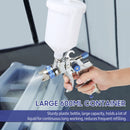 Nasedal HVLP Spray Gun 600ml Cup 1.4Mm 1.7Mm 2.0Mm Gravity Airbrush nozzle needle for Painting Car Furniture Wall
