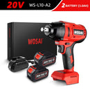 WOSAI 20V Electric Impact Wrench 600N.m Brushless Wrench Rechargeable 1/2 inch Li-ion Battery For Car Tires Cordless Power Tools