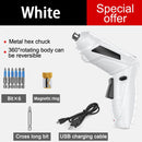 Electric Screwdriver Battery Rechargeable Cordless Screwdriver Powerful Impact Wireless Screwdriver Drill Electric Screw Driver