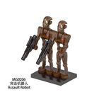 Disney R2-D2 Building Blocks C-3PO General Grievous R4-P17 K-2SO IG88 Battle Buzz Droid Star Bricks Action Figures Christmas Toy