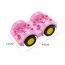 Big Building Blocks Accessories Compatible Large Bricks Children Kids Truck Car Bus City Traffic Series Assembly Educational Toy