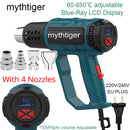 Heat Gun 2000W Professional Hot Air Gun with 2 Temperature Modes Hands-Free Stand Built-in Ideal for Stripping Paints Soldering