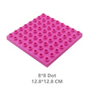 5 Sizes Big Building Plastic Blocks Base Plates Assembly Figures Comptatible Large Bricks Classic Baseplates Children Kids Toys