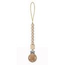 Pacifier Clips Chain Silicone Beads BPA Free DIY Dummy Clip Holder Soother Chains Baby Teething Toys Chew Gifts
