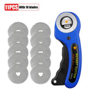 LeatherCraft 45mm Rotary Cutter Leather Cutting Tool Patchwork Sewing Quilting Fabric Cutter Circular Blade DIY For Leather Tool