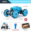 ZWN 1:12 / 1:16 4WD RC Car Radio Gesture Induction Music Light Stunt Remote Control Car off-Road Control Boys Toys for Children