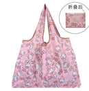 Sanrio Hello Kitty Small Folding Shopping Bag Melody Polyester Eco Bag Cartoon Shoulder Bag Handbag