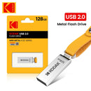 KODAK USB 2.0 Pen Drive 16GB 32GB 64GB K122 Metal USB Flash Drive Memory Freeshipping