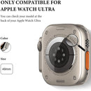 Watch Cover For Apple Watch Ultra 49mm Hard PC Protective Case Hollow Frame Bumper for iwatch Ultra 49mm SmartWatch