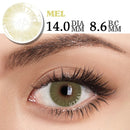 2pcs Yearly Contact Lenses Colored Contacts Beautiful Pupil Natural Contact Lenses for Eyes Color Yearly Cosmetic Contact Lens