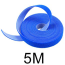 1m 5m Fishing Rod Tie Holders Straps Belts Suspenders Fastener Hook Loop Cable Cord Ties Belt Fishing Tools Accessories Gadget