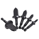 5/6pc Hex Shank Imperial Tube Pipe Expander Support for Air Conditioner Conditioning Swaging Rotary Tool Set7/8 3/4 5/8 1/2 1/4"