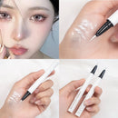 Liquid Eyeliner Lying Silkworm Pen Matte Shadow Long-lasting Waterproof Quick-dry Tea Brown Pen Glitter Eye Makeup Beauty Tools