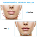 EMS Facial Lifting Device Double Chin V Shape Lift Belt Red Blue Light LED Face Slimming Vibration Face Massager Anti Cellulite