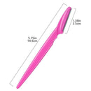 10Pcs Eyebrow Razor Dermaplaning Painless Portable Facial Shaver Trimmer Eyebrow Trimmer Eye Brow Trimmer Makeup Tools