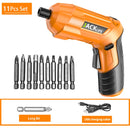 Electric Screwdriver Battery Rechargeable Cordless Screwdriver Powerful Impact Wireless Screwdriver Drill Electric Screw Driver