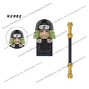 WM6109 Naruto blocks anime Sasuke Kakashi Madara Zetsu Might Guy Rock Lee mini action toy figures Assemble bricks toys kid gifts