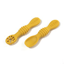 Baby Meal Spoon Set Food Grade Silicone Sticky Spoon Children Sticky Spoon Soup Spoon Fruit Color Silicone Training Spoon