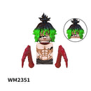 WM6116 WM6137 WM2344-A Demon Slayer Japanese Anime Uzui Tengen Rengoku Kyoujurou Tanjirou mini Action toy Figures Assemble toys