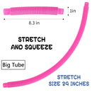 8Pcs Tubes Sensory Toy Fidget Stress Relieve Squeeze Toys Strbess Relief Educational Antistress Fidget Toys for Children Gifts