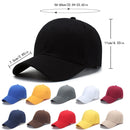 2023 New Black Cap Solid Color Baseball Cap Snapback Caps Casquette Hats Fitted Casual Hip Hop Dad Hats for Men Women Unisex