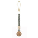 Pacifier Clips Chain Silicone Beads BPA Free DIY Dummy Clip Holder Soother Chains Baby Teething Toys Chew Gifts