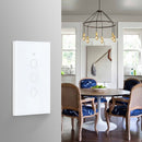 Wifi Smart Light Switch Glass Screen Touch Panel Voice Control Wireless Wall Switches Remote with Alexa Google Home 1/2/3/4 Gang