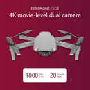 XKJ 2022 New E99 RC Mini Drone 4K 1080P 720P Dual Camera WIFI FPV Aerial Photography Helicopter Foldable Quadcopter Dron Toys