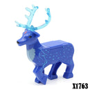 MOC City Animal Building Block Figures Goat Sheep Dog Lion Panda Cheetah Parrot DIY Farm Street View Accessories Bricks Toy Gift