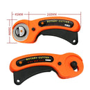 LeatherCraft 45mm Rotary Cutter Leather Cutting Tool Patchwork Sewing Quilting Fabric Cutter Circular Blade DIY For Leather Tool