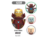 XH1261 Building Blocks Disney Anime Bricks Mini Action Toy Figures Assemble Blocks Kids Child Toys Gift