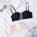 Women Invisible Bra Strapless Bralette 1/2 Cup Women&