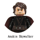 Disney Luke Skywalker Ahsoka Tano Building Block Yoda Obi-Wan Kenobi Sith Kylo Ren Count Dooku Starkiller Brick Figure Toy