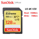 SanDisk Extreme Pro/Ultra SD Card 64GB SDXC SD 128GB 32GB Class10 Flash Memory Card 256GB 512GB 1TB SD Cards 4K SDHC For Camera