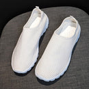 Rimocy Nurse Shoes Women Print Breathable Sneakers Woman Slip-on Light Non-slip Flats Ladies Soft Bottom Casual Sports Shoes